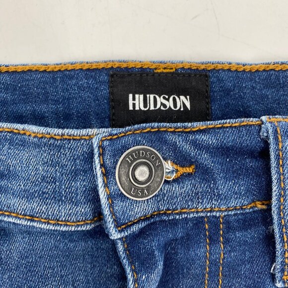 Hudson Jeans Blue Medium Wash Jean Shorts | Size 25 - Picture 4 of 8